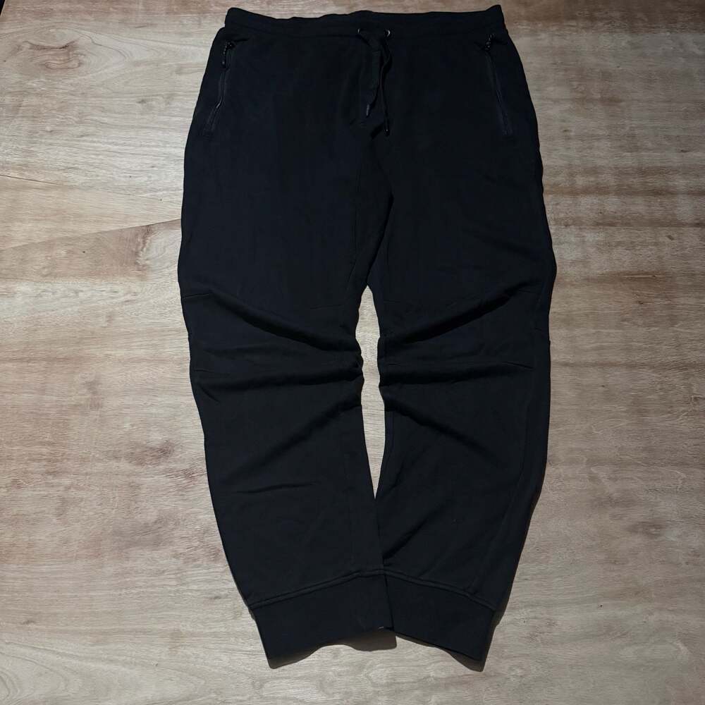 Armani Exchange A|X Men's XL Black Jogger Sweatpants Zip Pockets